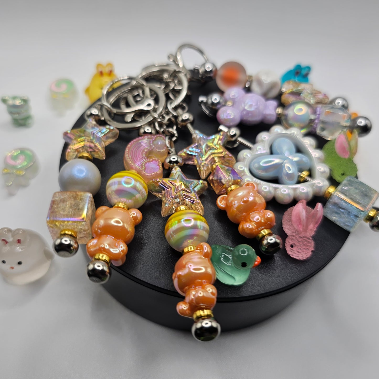 Beaded keychain