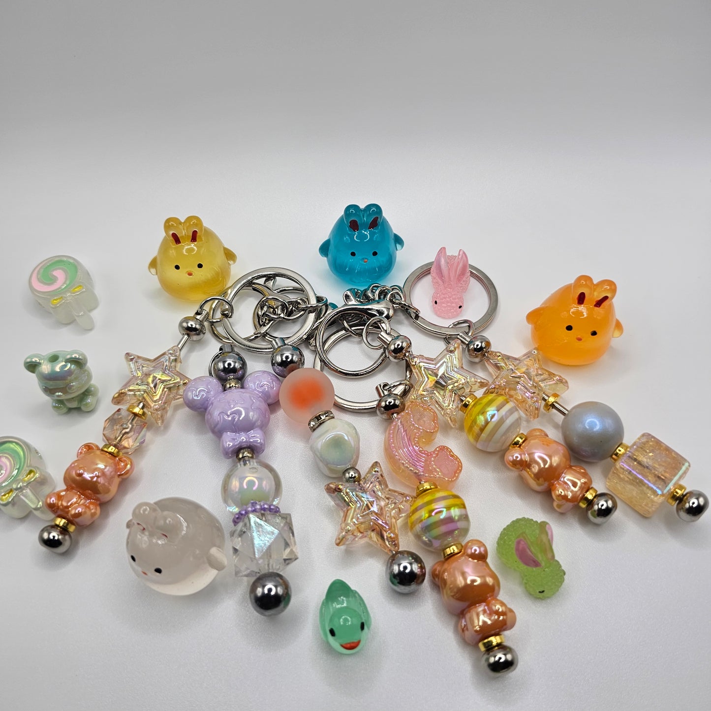 Beaded keychain