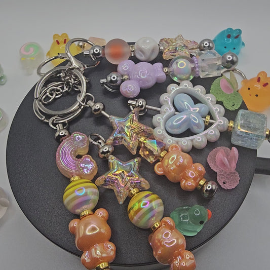 Beaded keychain